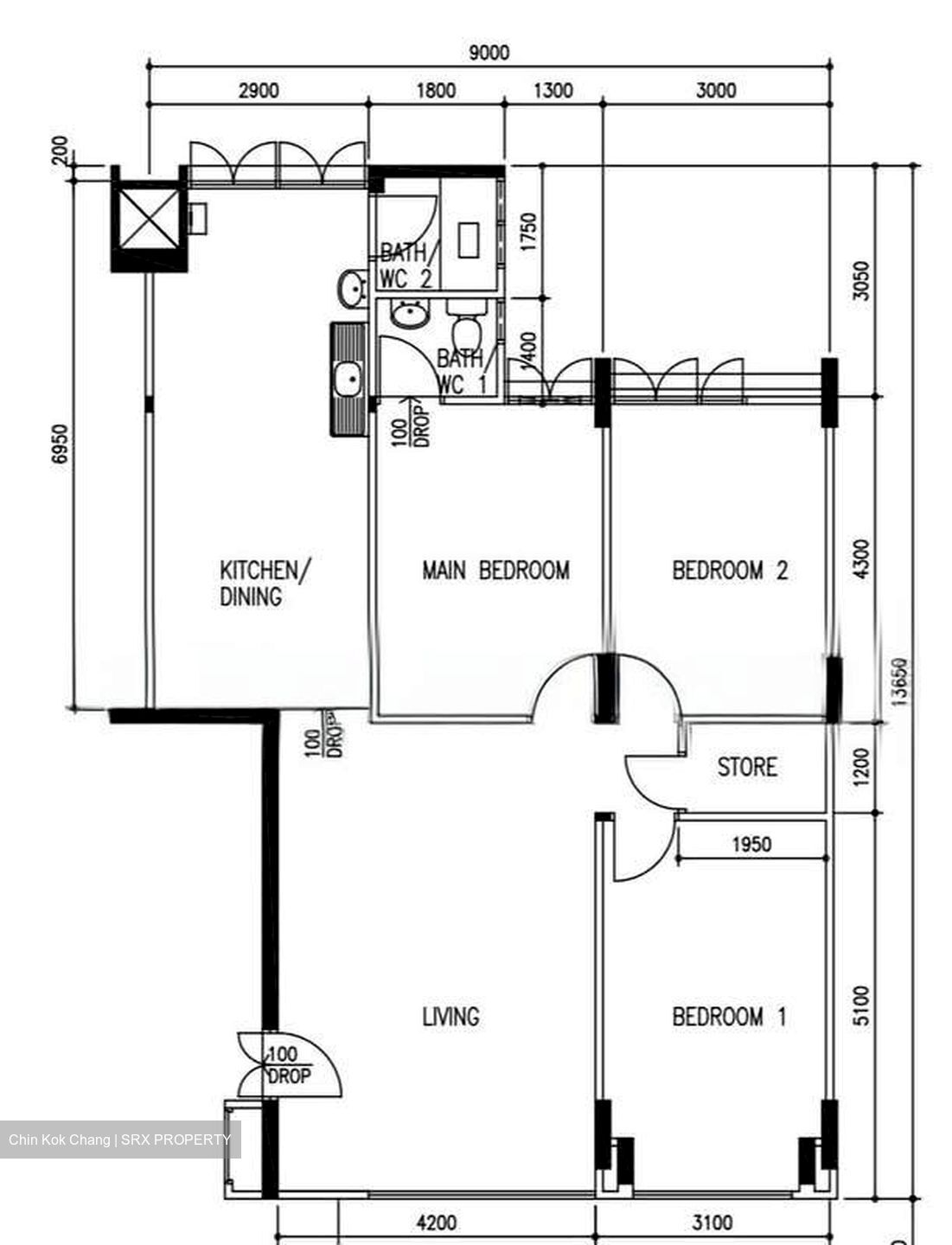 Blk 7 Lew Lian Gardens (Serangoon), HDB 4 Rooms #581765101